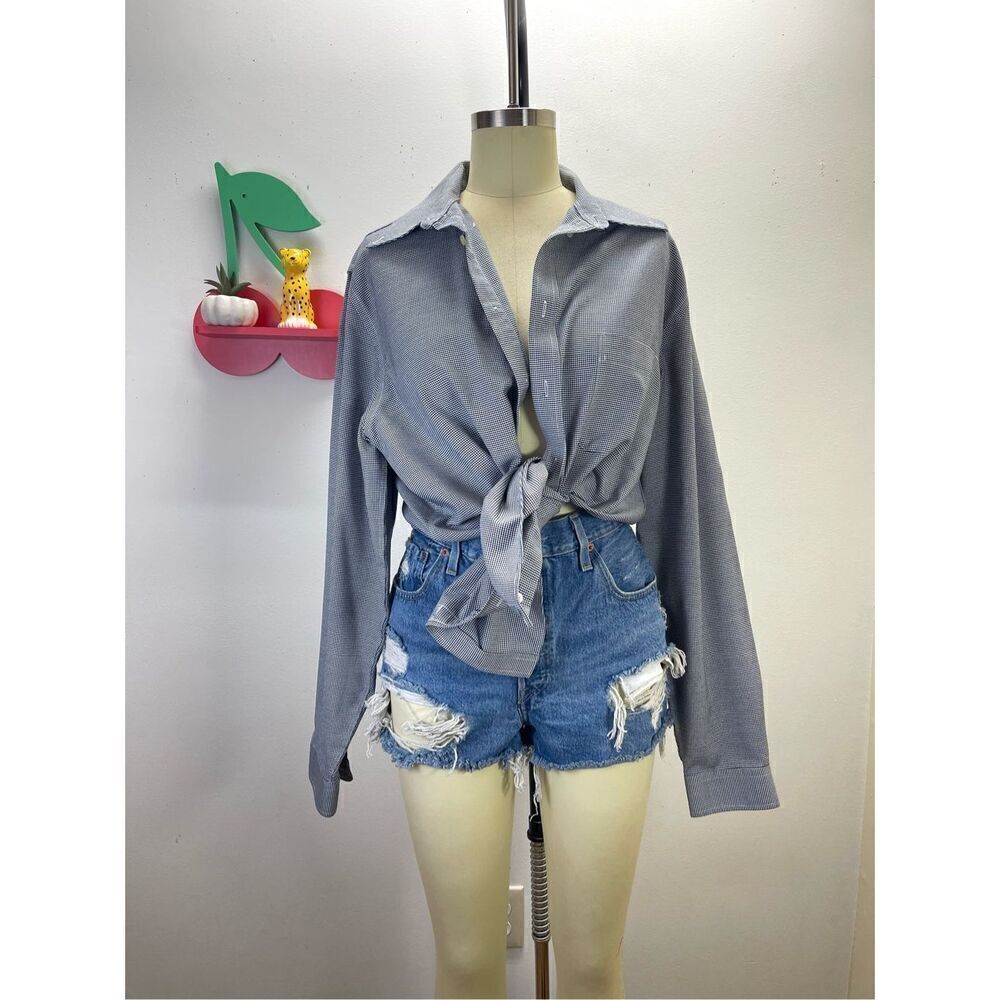 Men’s Button Down - Stafford White-Black